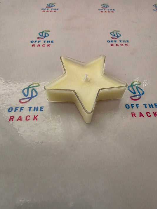 Sandalwood Aarti Big Star Tealight Candle