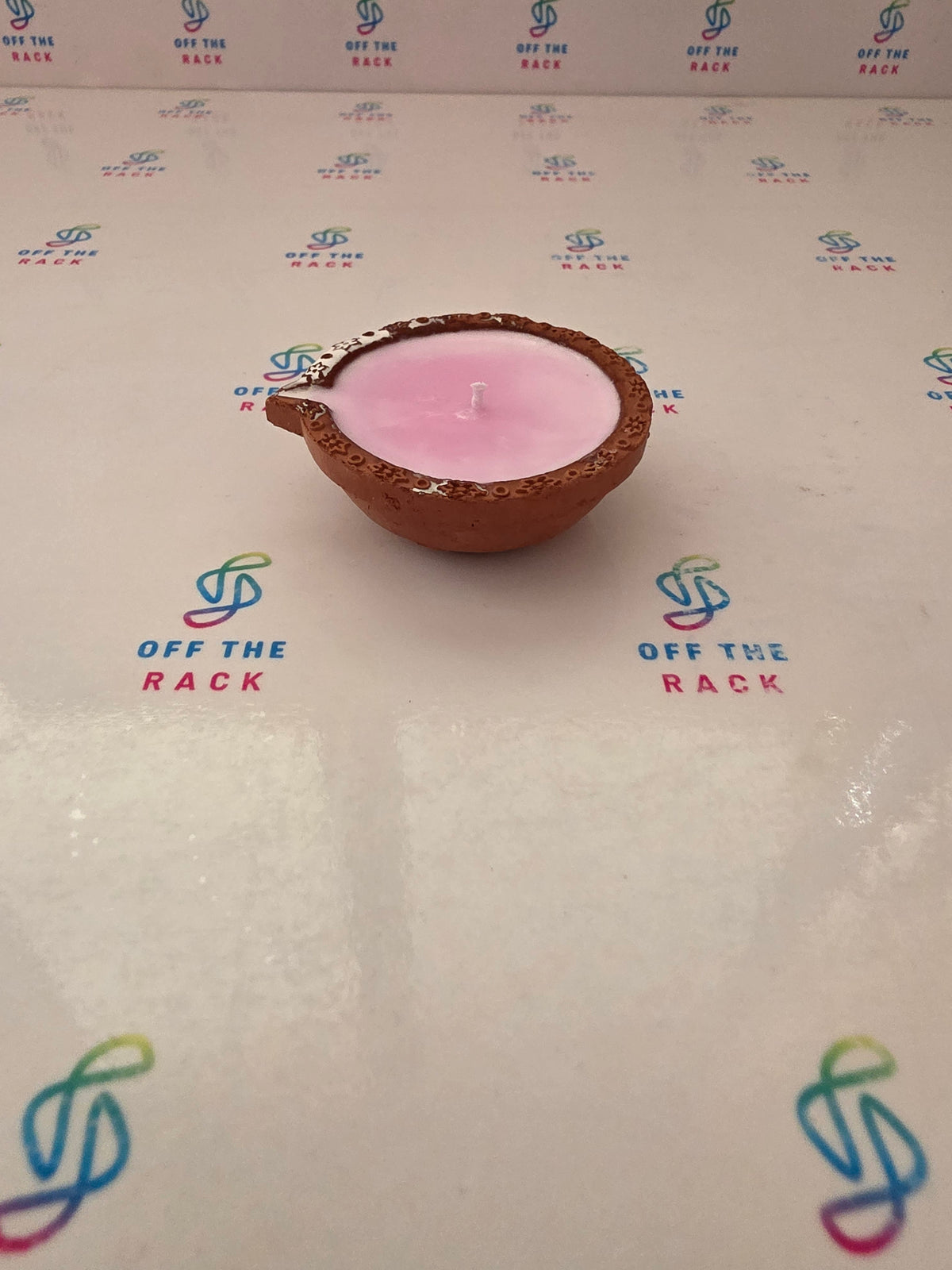 Gulab Diya Clay Diya Candle