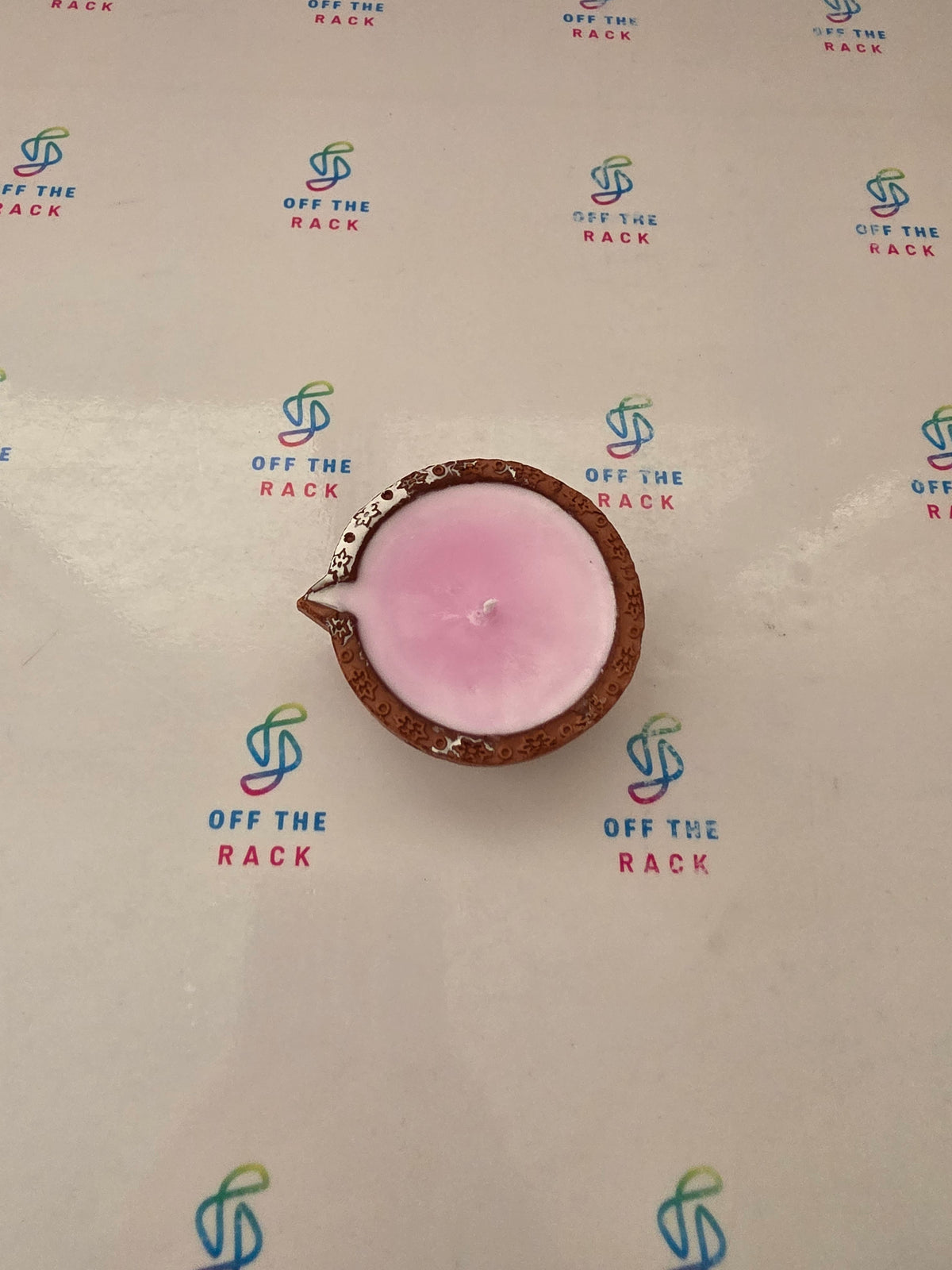 Gulab Diya Clay Diya Candle
