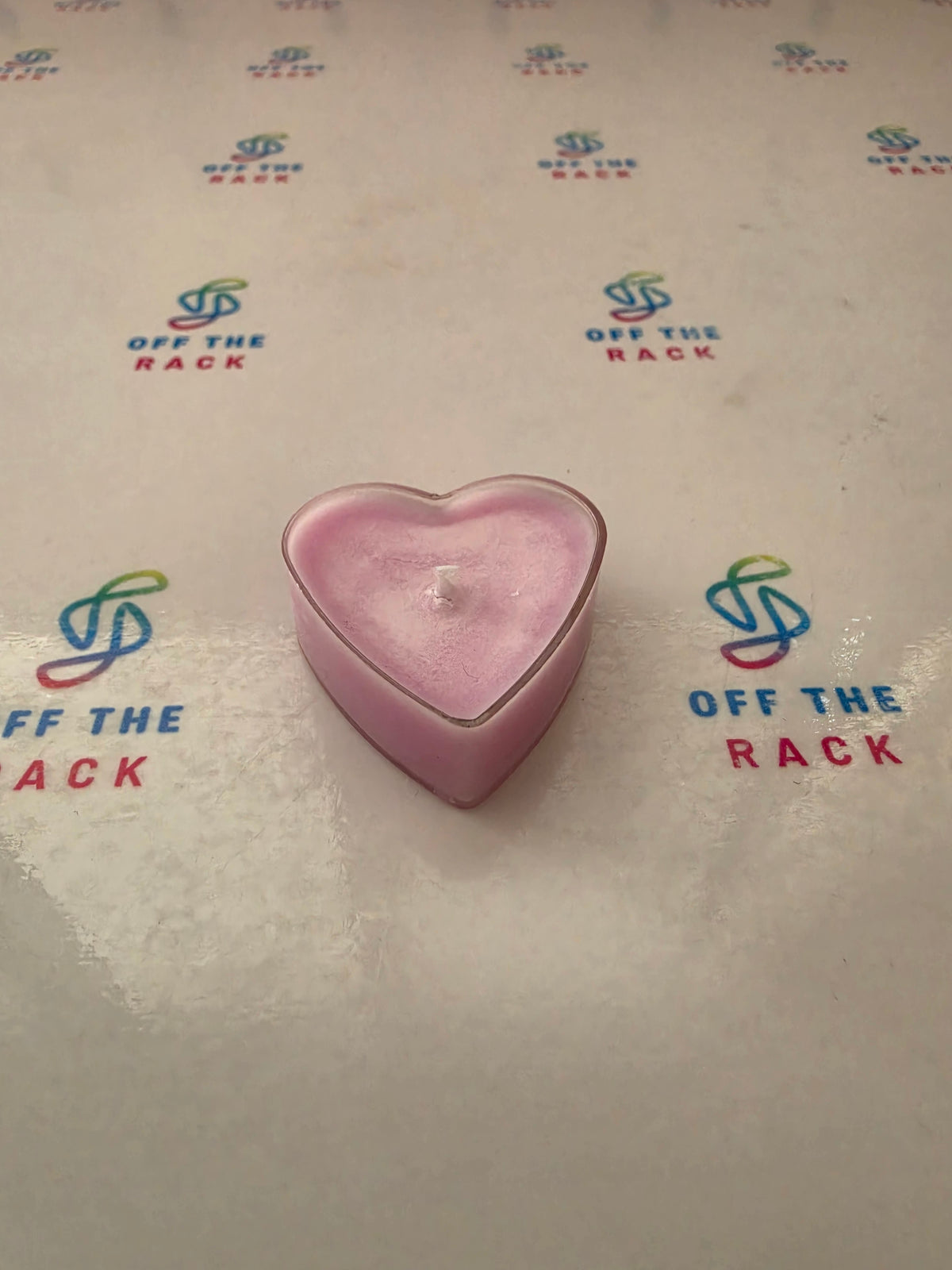 Gulab Diya Heart Tealight Candle