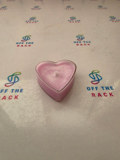Gulab Diya Heart Tealight Candle