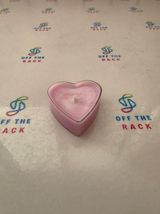 Gulab Diya Heart Tealight Candle