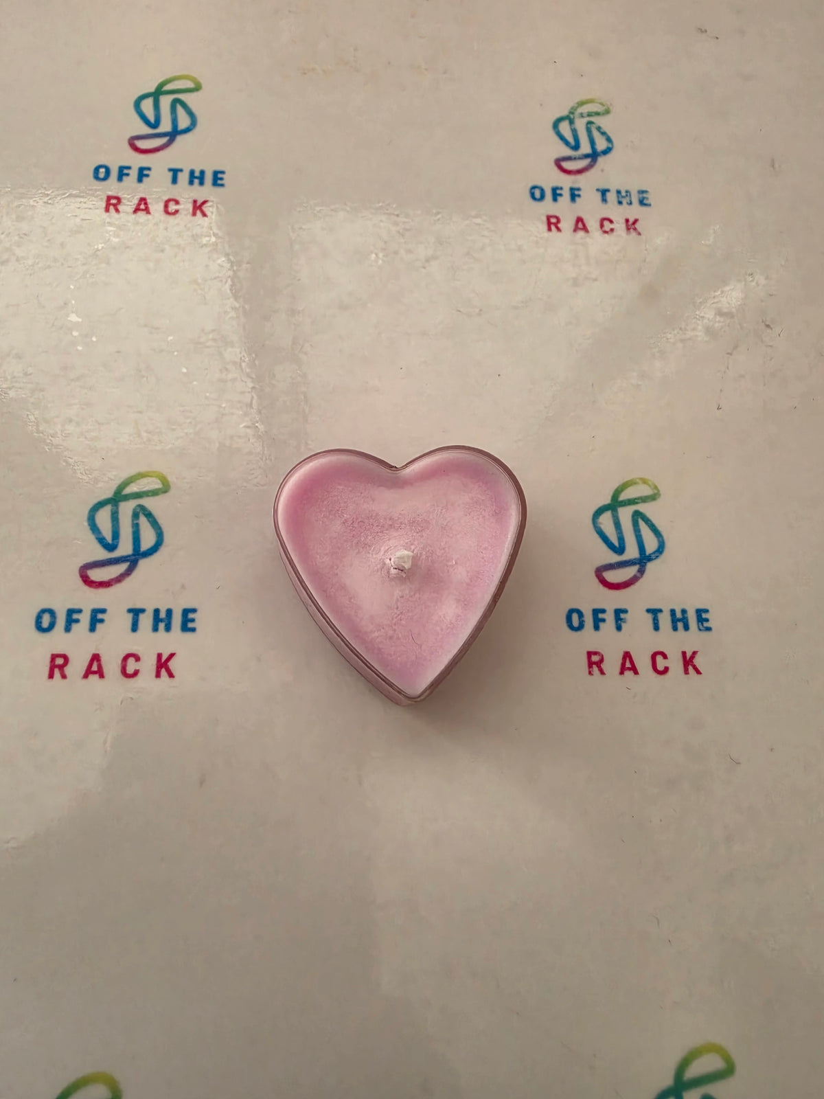 Gulab Diya Heart Tealight Candle
