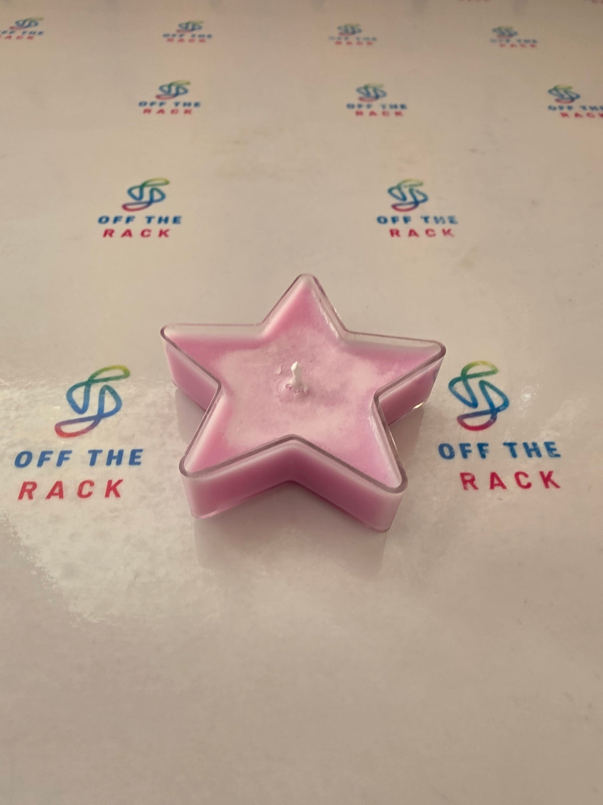 Gulab Diya Big Star Tealight Candle
