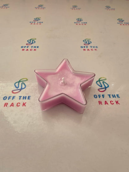 Gulab Diya Big Star Tealight Candle