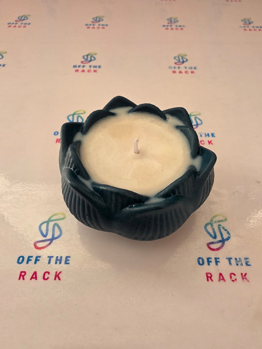 Diwali Chai Lotus Candle