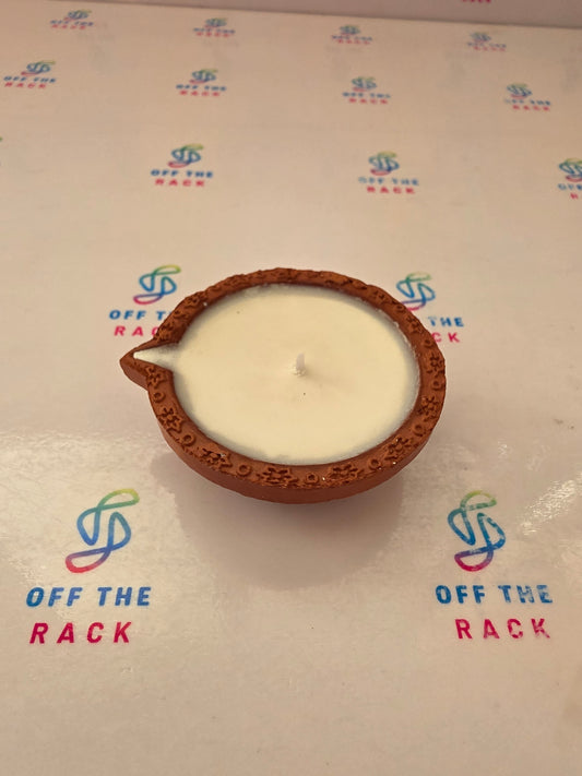 Diwali Chai Clay Diya Candle