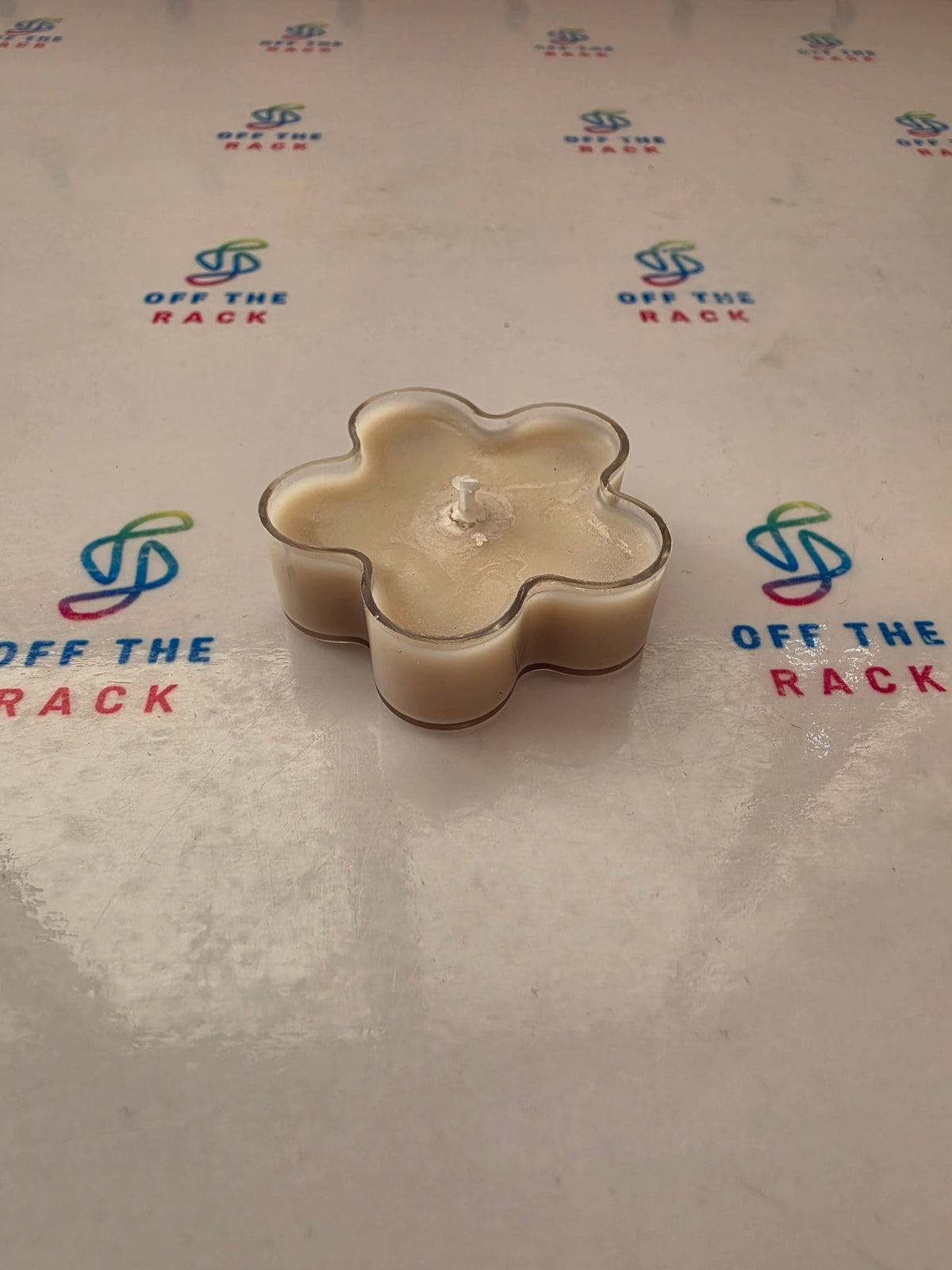 Diwali Chai Flower Tealight Candle