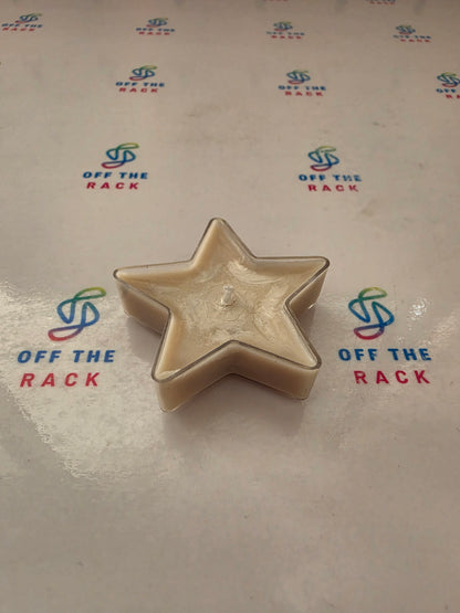 Diwali Chai Big Star Tealight Candle