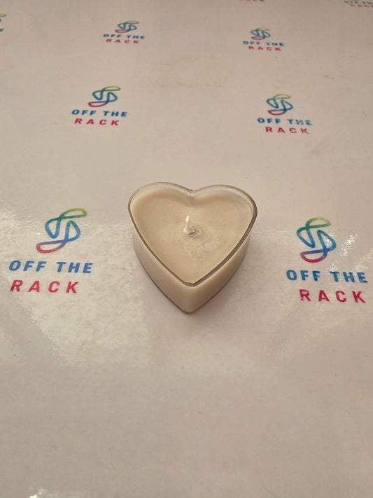 Diwali Chai Heart Tealight Candle