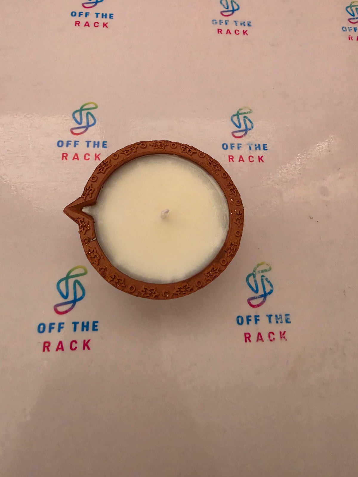Mogra Chandni Clay Diya Candle