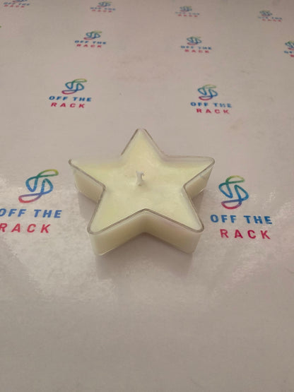 Mogra Chandni Big Star Tealight Candle