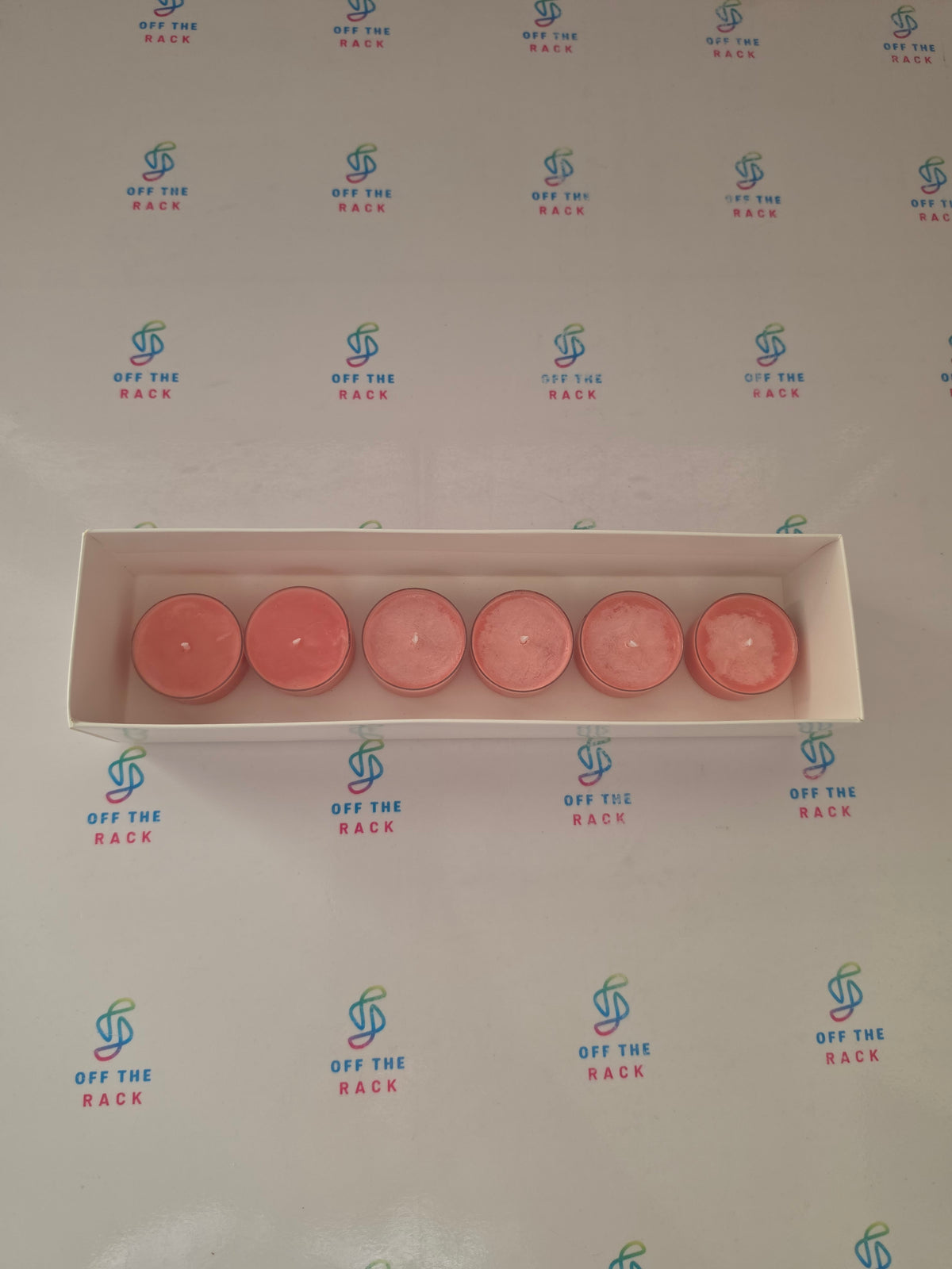 Diwali Mithai Box Of 6 Tealight Candles