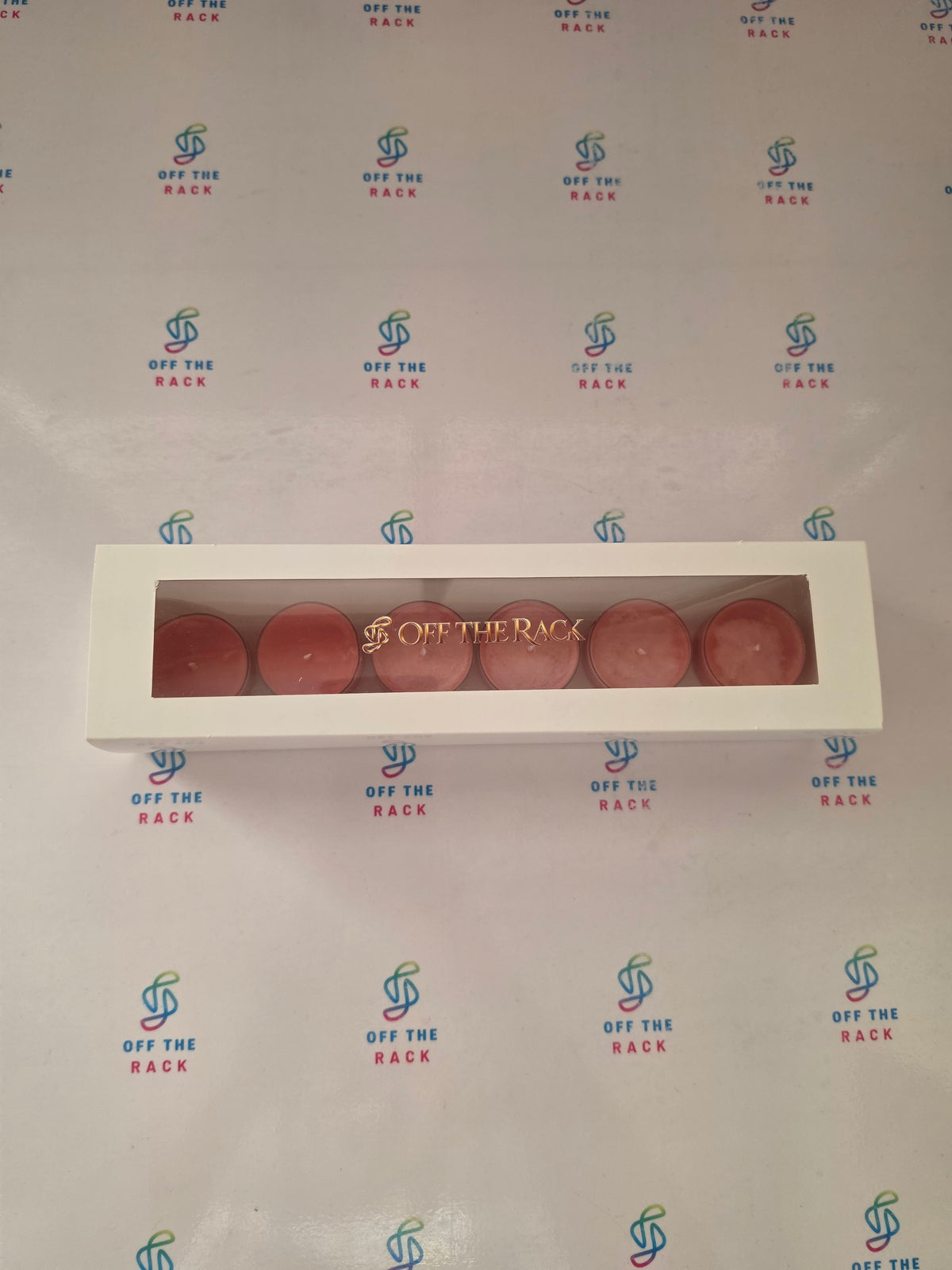 Diwali Mithai Box Of 6 Tealight Candles