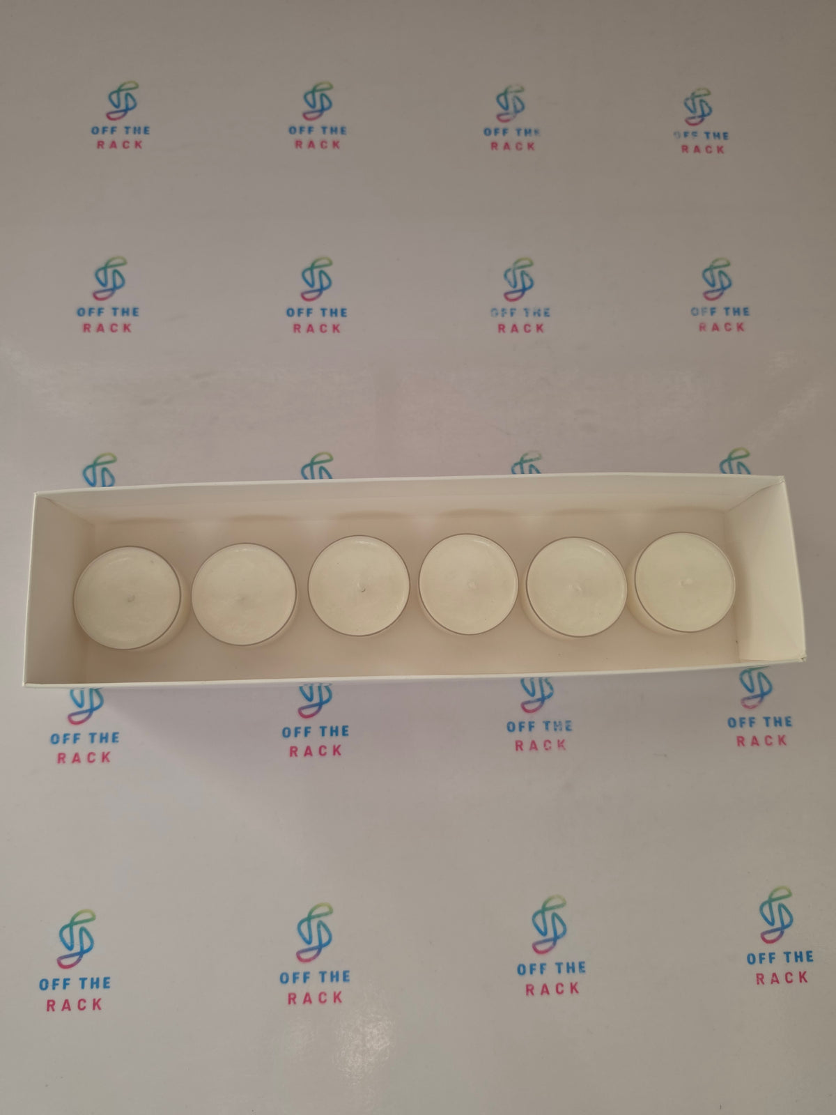 Mogra Chandni Box Of 6 Tealight Candles
