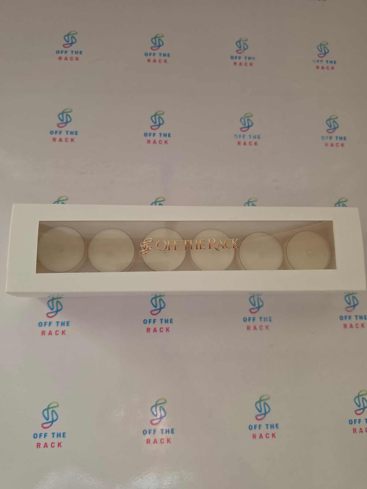 Mogra Chandni Box Of 6 Tealight Candles