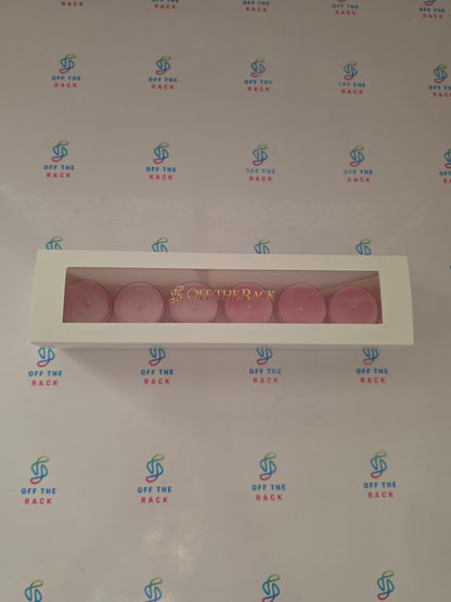 Gulab Diya Box of 6 Tealight Candles