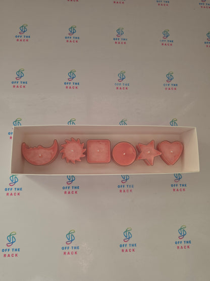 Diwali Mithai Box Of 6 Tealight Candles