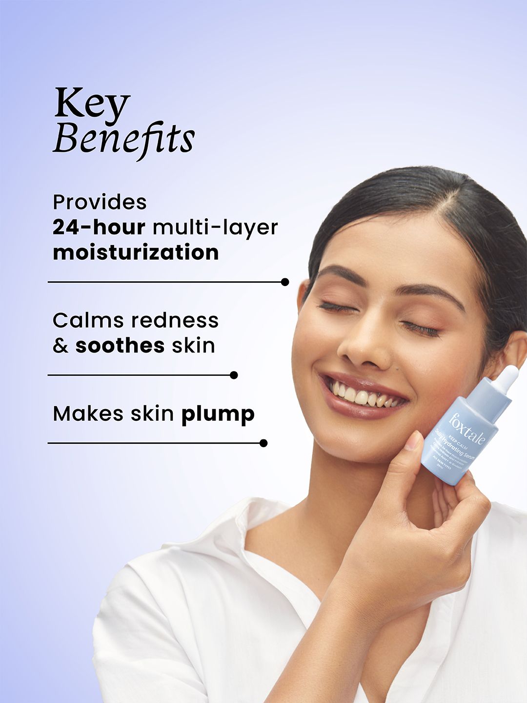 Foxtale Hyaluronic Acid Serum with Hydration Boosters