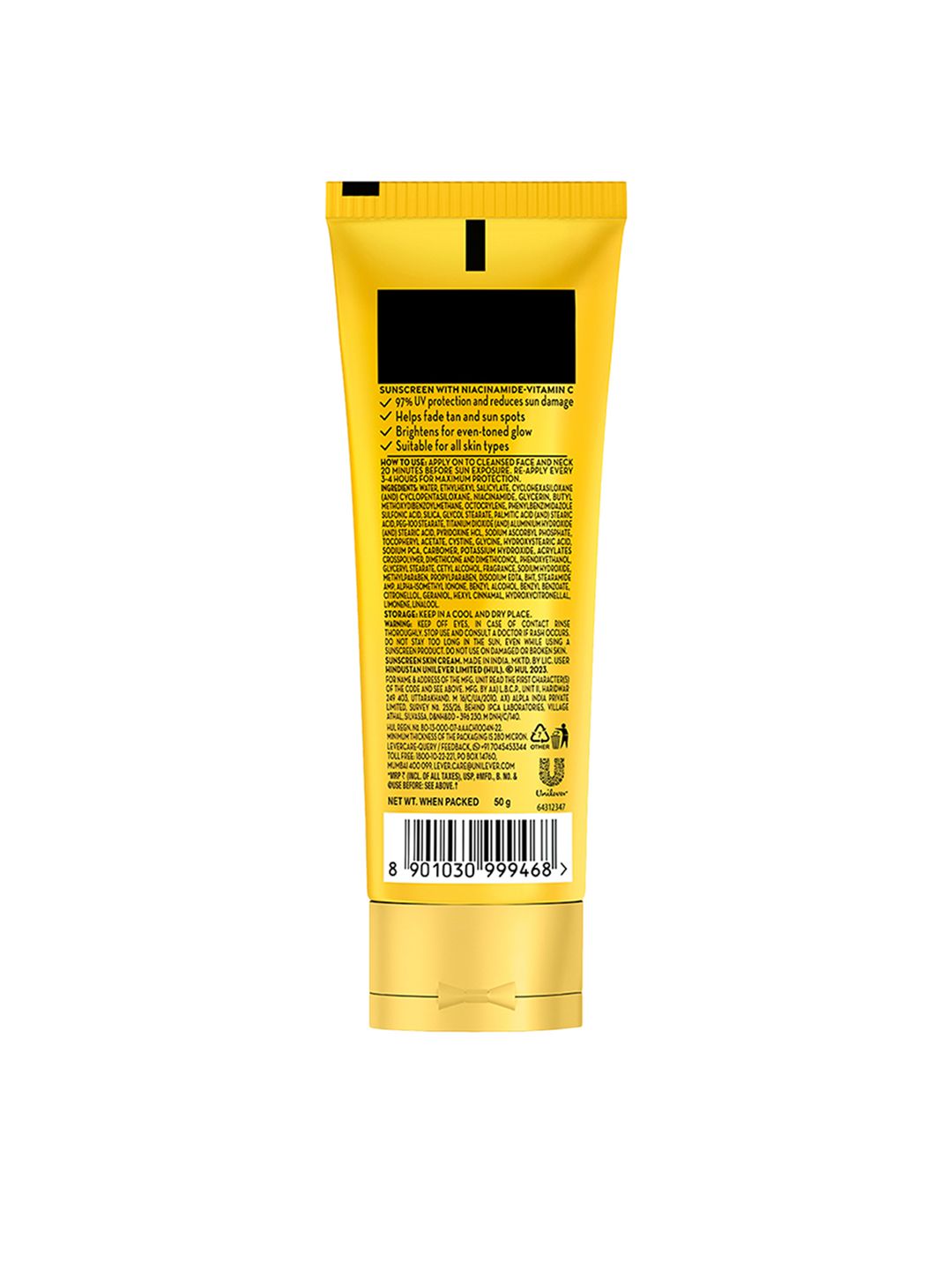 Ponds Sun Miracle SPF 35 PA+++ Protect & Bright Light Sunscreen with Niacinamide
