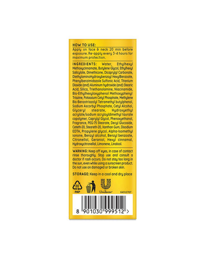 Ponds SPF 50 PA+++ UVA UVB Protect & Brighten Serum Sunscreen with Niacinamide C