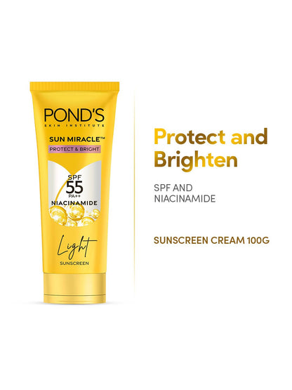 Ponds SPF 55 PA++ UVA UVB Serum Boost Sunscreen with Niacinamide C