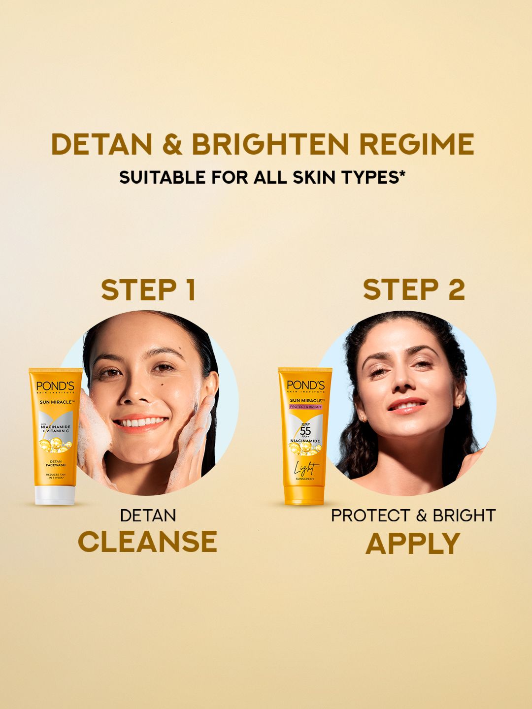 Ponds SPF 55 PA++ UVA UVB Serum Boost Sunscreen with Niacinamide C