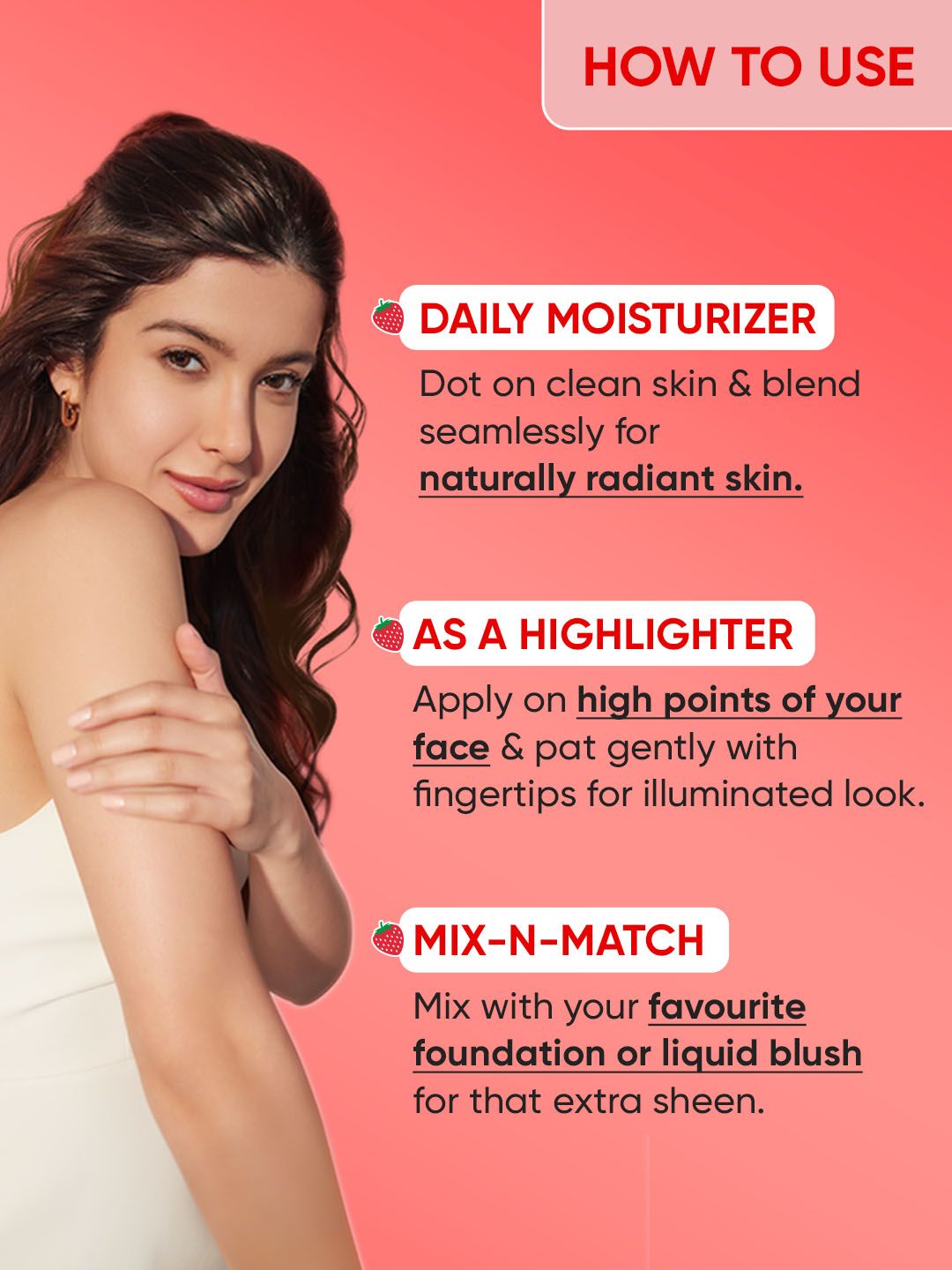 DOT & KEY Skincare Strawberry Dew In The Spotlight Strobe Cream