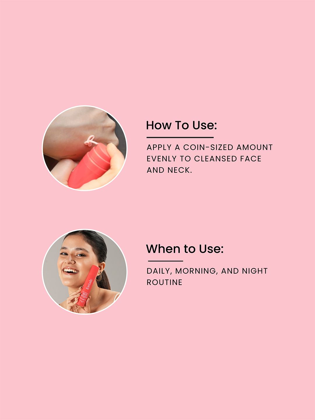 Foxtale Vitamin C Super Glow Moisturiser with Niacinamide & Peptides