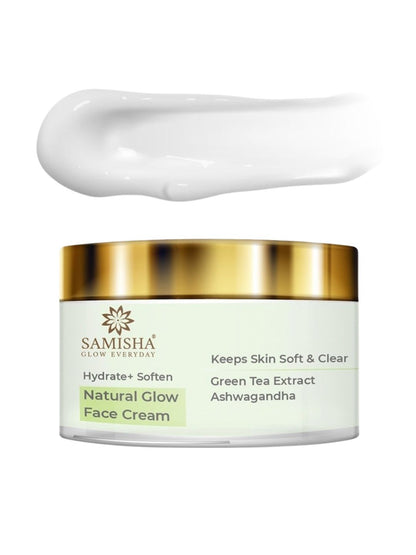 Samisha Natural Glow Face Cream With Green Tea & Ashwagandha