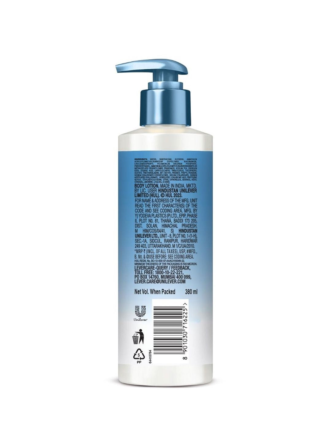 Ponds Hydra Miracle Hydrate & Plump Body Gel Lotion With Hyaluronic Acid