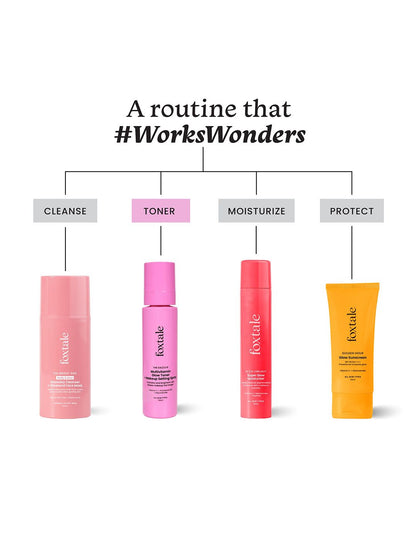 Foxtale Multivitamin Glow Toner & Makeup Spray with VitaminC & Niacinamide