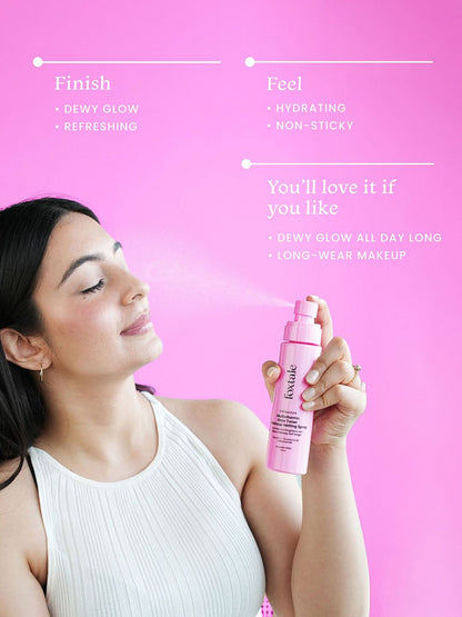 Foxtale Multivitamin Glow Toner & Makeup Spray with VitaminC & Niacinamide