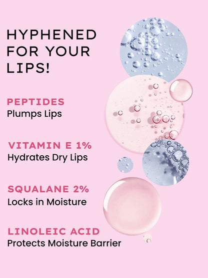 Hyphen Vitamin-Infused Peptide Lip Balm For 24 Hrs Moisturization - Marshmallow