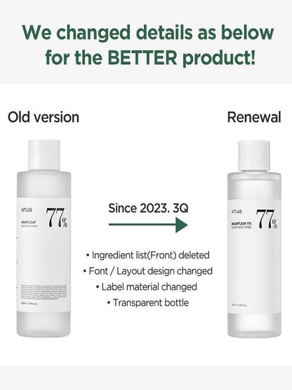 Anua Heartleaf 77% Soothing Toner