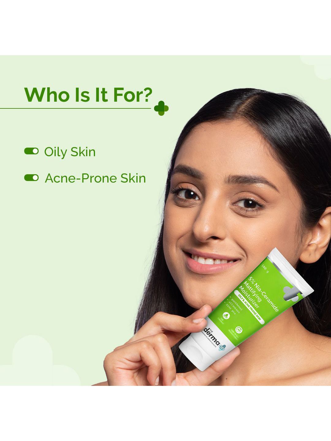 The Derma co. 5% Nia-Ceramide Mattifying Moisturizer for Oily & Acne Prone Skin