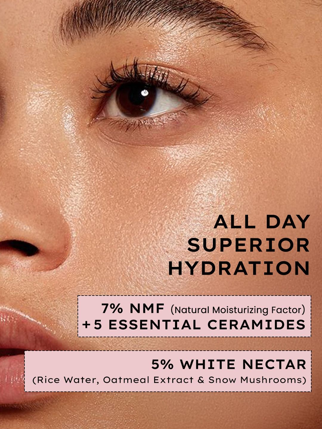Hyphen Hydrating Ceramide Toner Essence With 5% White Nectar