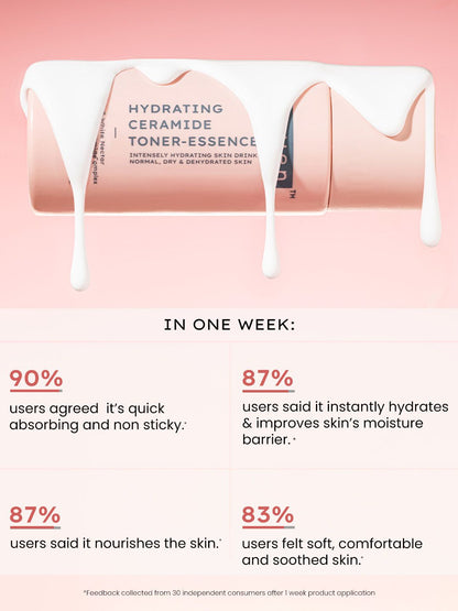 Hyphen Hydrating Ceramide Toner Essence With 5% White Nectar
