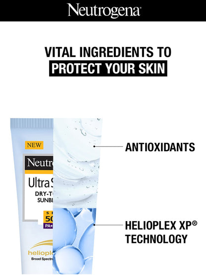 Neutrogena UltraSheer Dry Touch Sunblock - Sunscreen SPF 50+ With Helioplex
