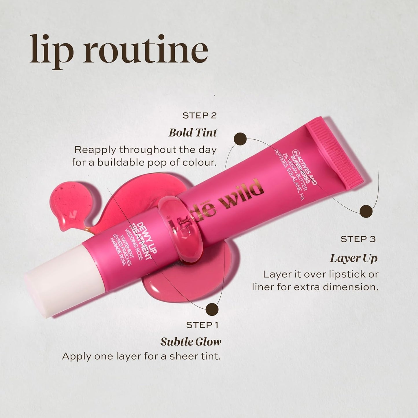 Indē Wild Wedding Rose Dewy Lip Balm