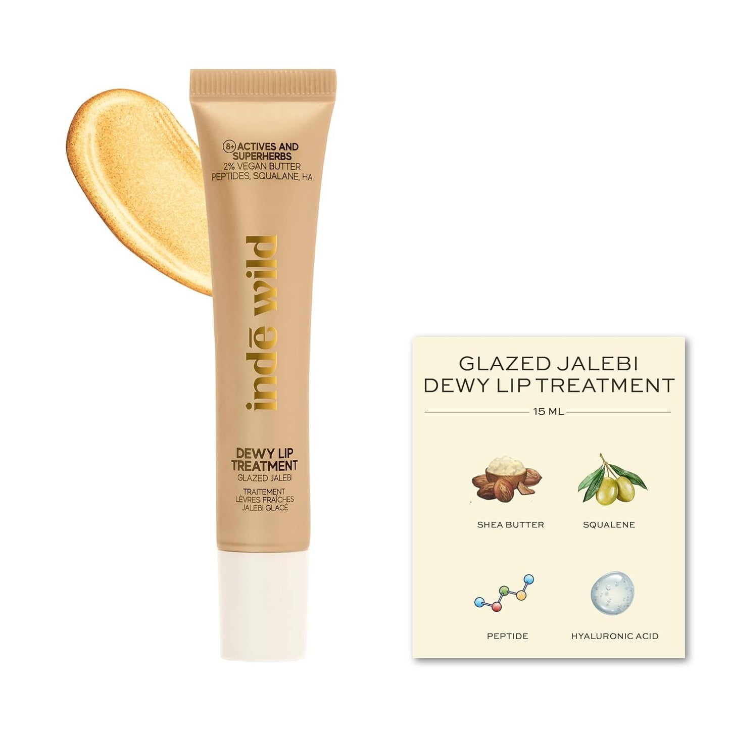 Indē Wild Glazed Jalebi Dewy Lip Balm