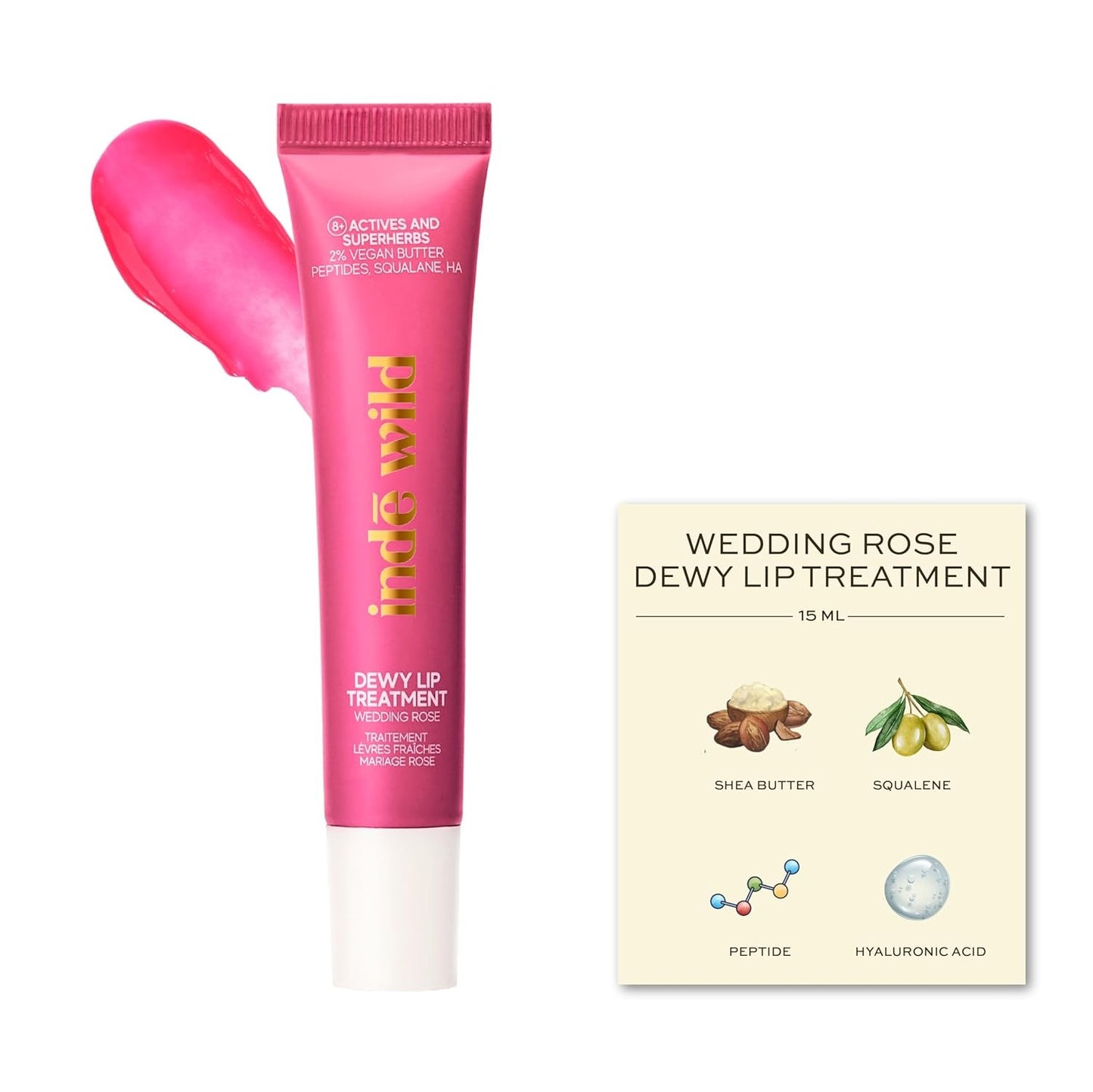 Indē Wild Wedding Rose Dewy Lip Balm