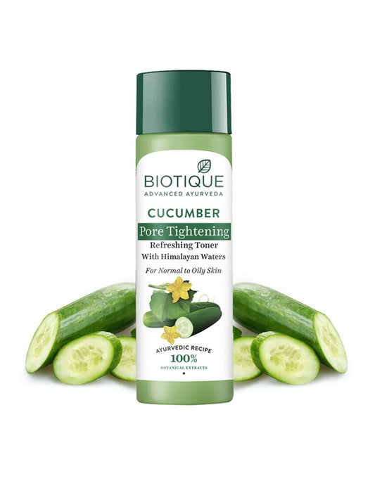 Biotique Cucumber Pore Tightening Normal to Oily Skin Refreshing Toner