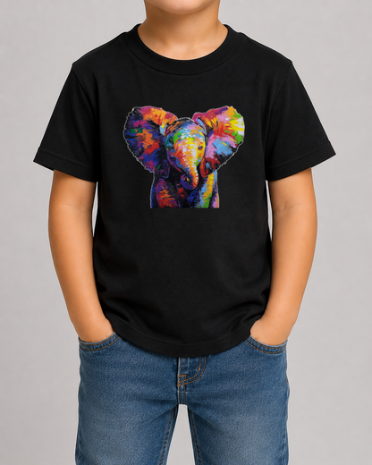 Colourful Baby Elephant Tshirt