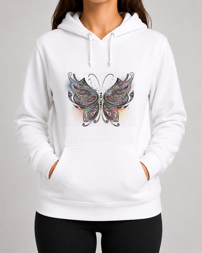 Colourful Butterfly Hoodie