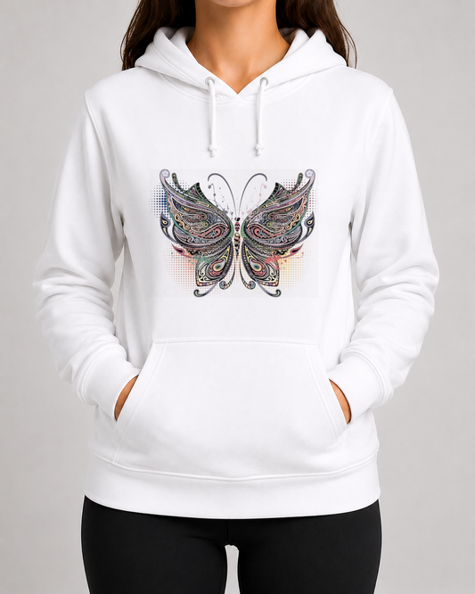 Colourful Butterfly Hoodie