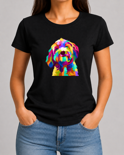 Colourful Dog 10 Tshirt