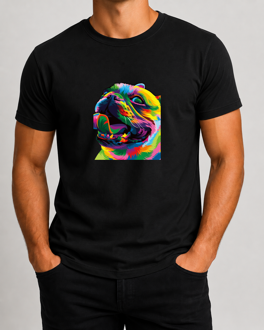 Colourful Dog 2 Tshirt
