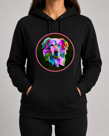 Colourful Dog Hoodie