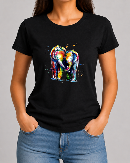 Colourful Elephants Tshirt